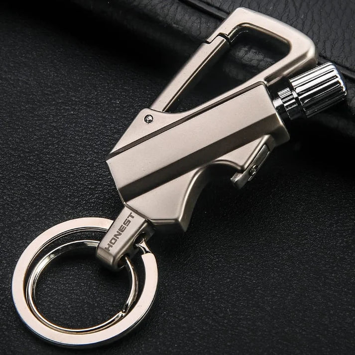 🔥🧲 Pocket Infinity Match Lighter – EDC Multitool Keychain Opener