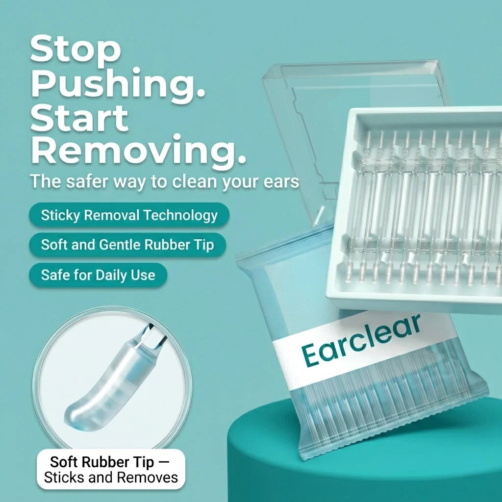 🔥 49% OFF – Sticky Ear Cleaning Sticks | Gentle, Visible Ear Care for Easy Cleaning 💦 Secondary image