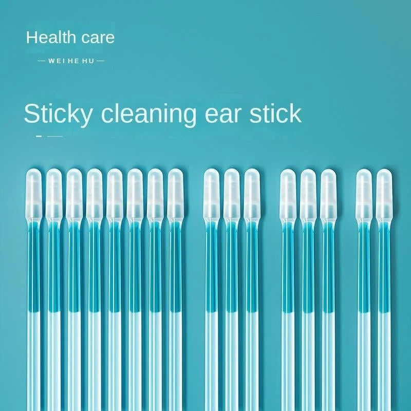 🔥 49% OFF – Sticky Ear Cleaning Sticks | Gentle, Visible Ear Care for Easy Cleaning 💦