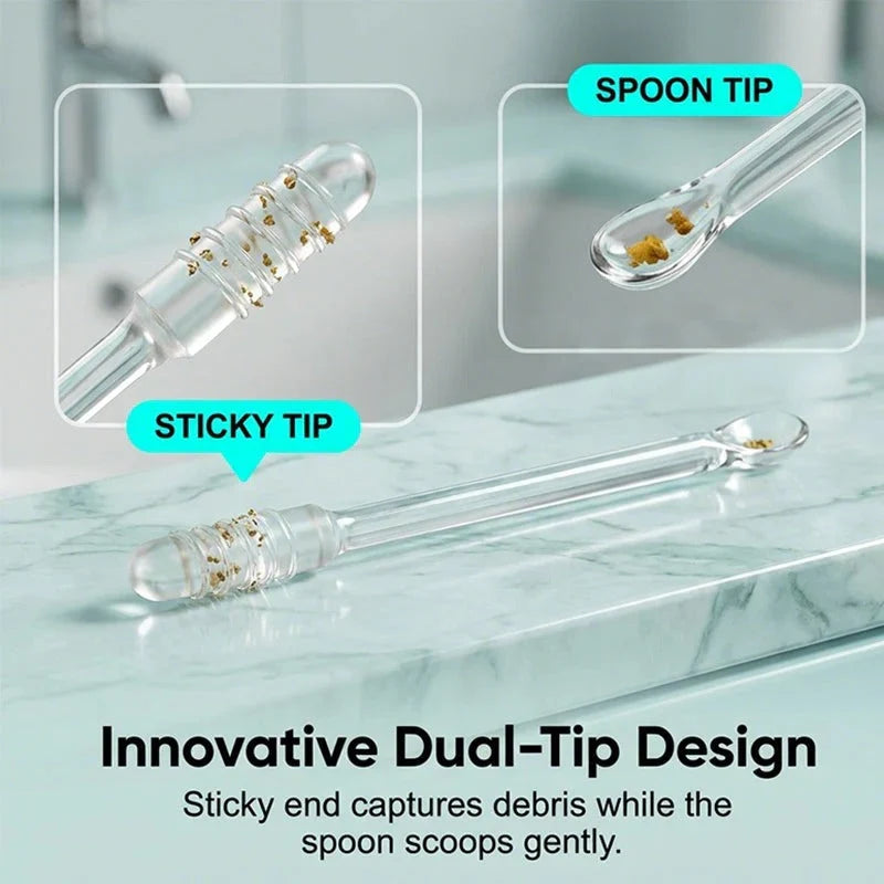 🔥 49% OFF – Sticky Ear Cleaning Sticks | Gentle, Visible Ear Care for Easy Cleaning 💦