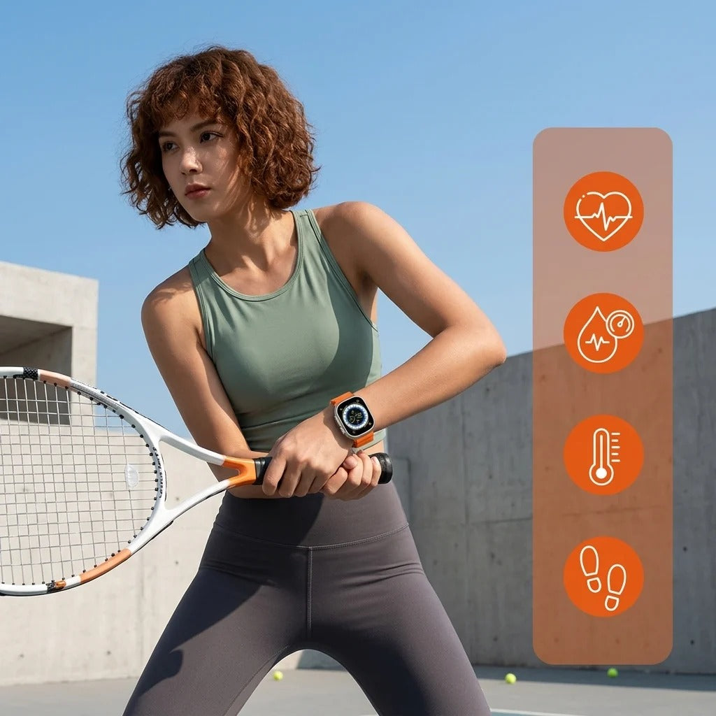 Smartwatch Set with Earbuds - One Set, Everything You Need