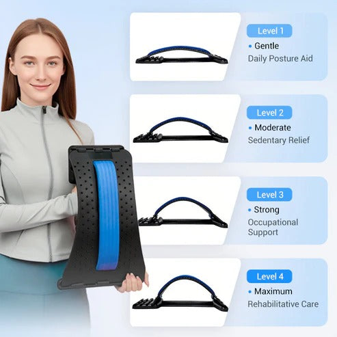 ⏰FLASH SALE 48% OFF🔥Magnetic Therapy Acupuncture Massage Lumbar Back Stretcher