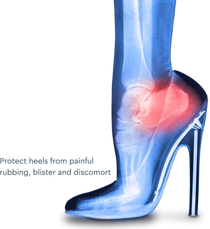 Heel Pain Relief Silicone Gel Heel Protector Socks - CL-MA-1677